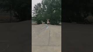 Small Flyout At The Medford, Oregon Skatepark