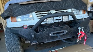 Jeep wrangler front bumper install on a Suzuki Sidekick Wrangler Rear Bumper Install On A Suzuki Sidekick