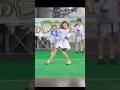 娘の即興ダンスが不思議な感じ