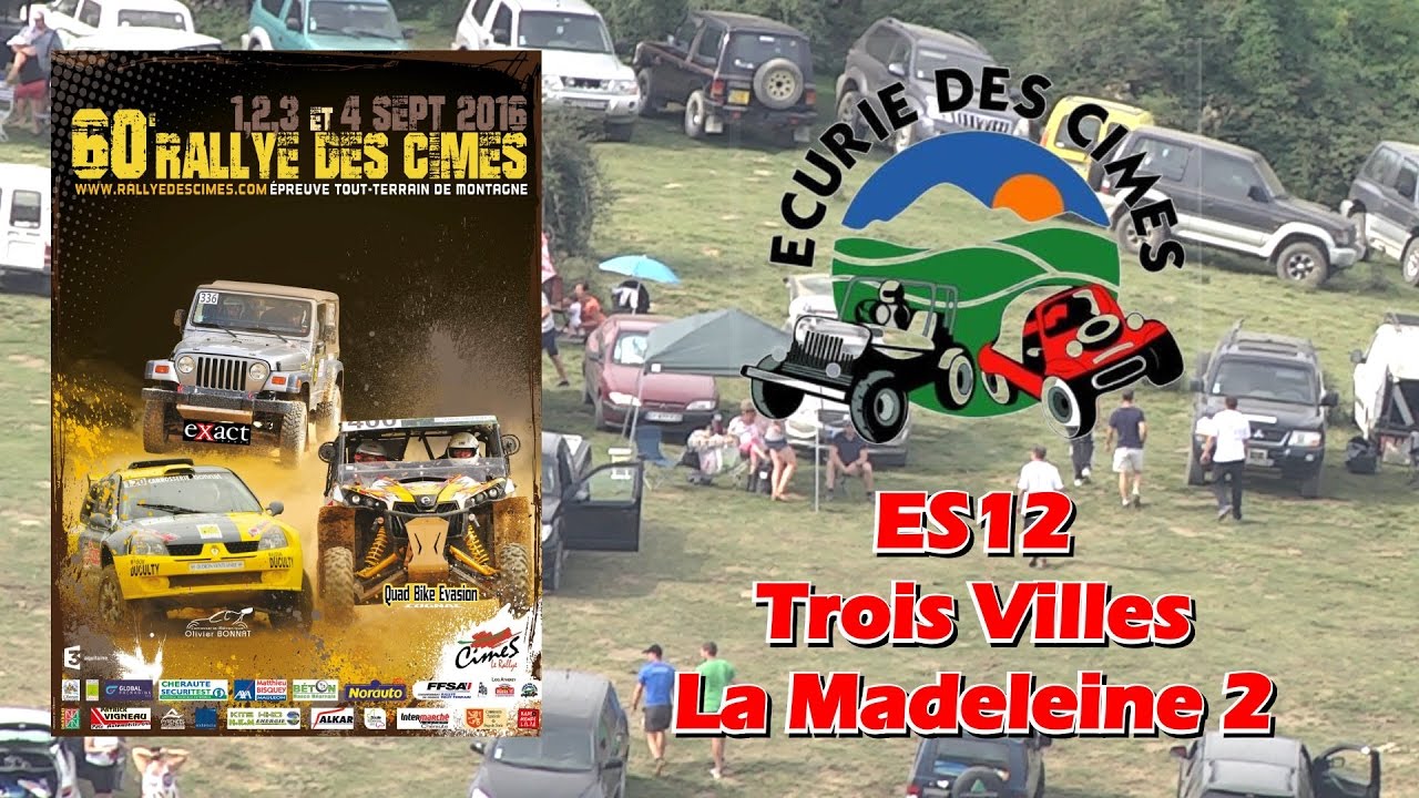 Rallye des Cimes 2016 - ES12 Trois Villes - La Madeleine