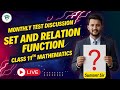 Monthly Test Discussion | Sets & Relations Functions | Class 11 Mathematics CHSE Odisha | MatSciOdia