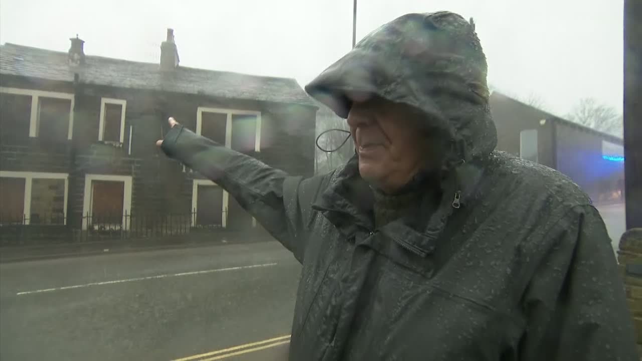 Storm Ciara batters UK and Northwest Europe - YouTube