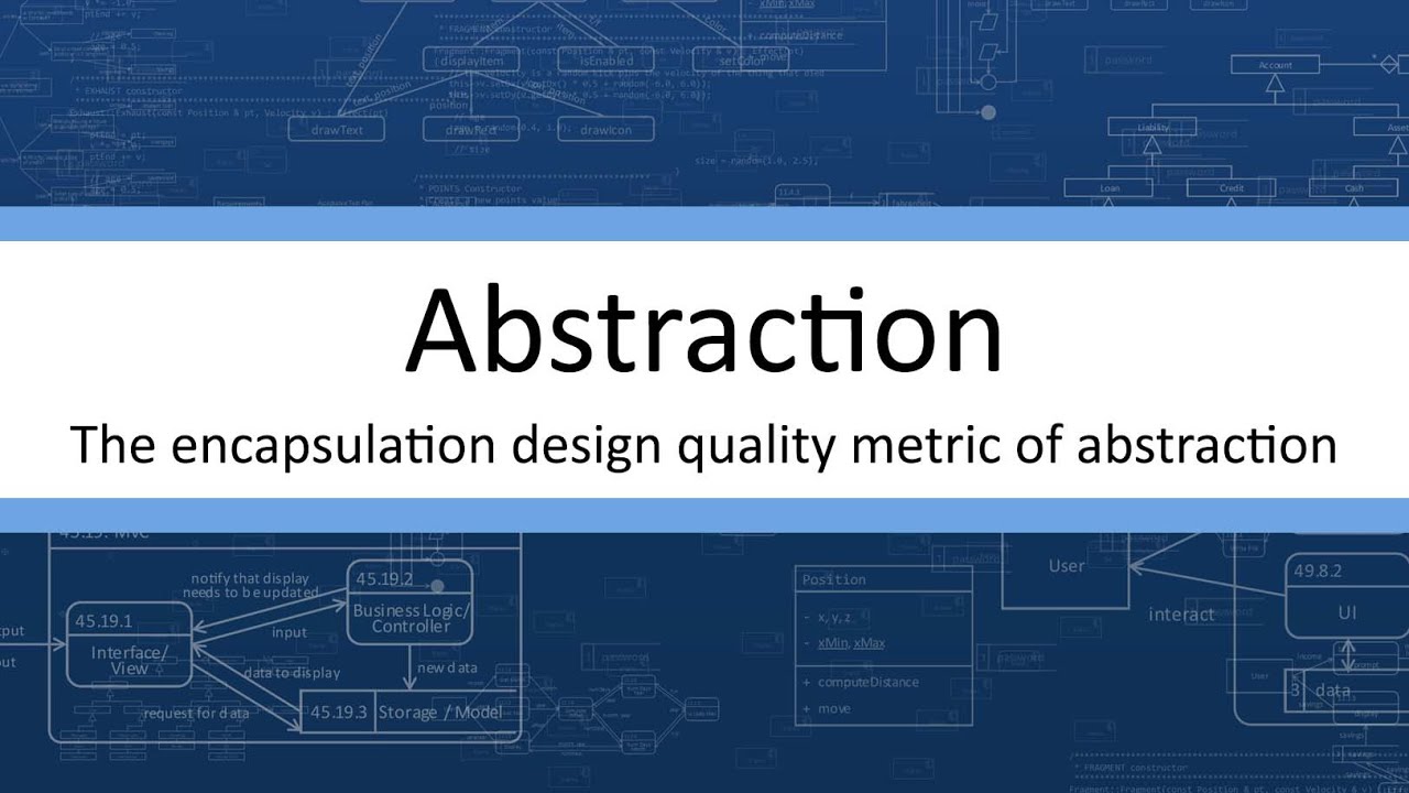 Abstraction - An Encapsulation Design Quality Metric - YouTube