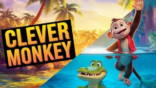 The Smart Monkey and the Greedy Croc!