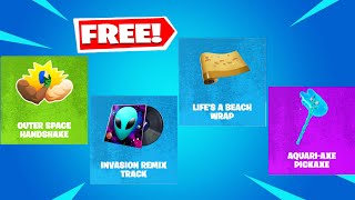 [Best Friends event] How to get AQUARI-AXE PICKAXE for free and more  in fortnite
