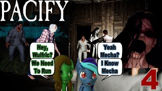 THIS WITCH IS CRAZY SCARY! | MNF Plays Pacify Part 4 (The Woods) Feat. Wulfric Hunting