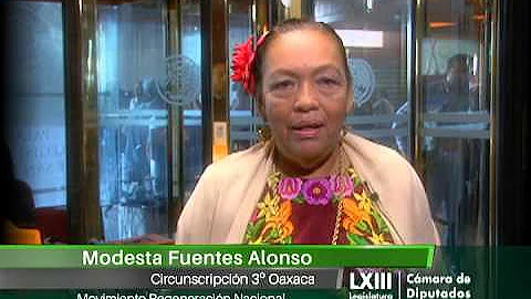 Dip. Modesta Fuentes Alonso (MORENA)