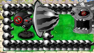 Doom Gatling Pea Melon vs Fume Shroom vs Dr.Zomboss Giga vs 999 Zombies Plants vs Zombies Hack