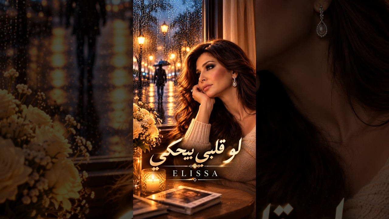 لو قلبي بيحكي (Law Albi Biyihki) 💔 | Arabic Pop Ballad | Elissa Inspired #Shorts