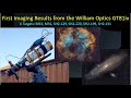 First Light Imaging Results with the William Optics GT81iv Telescope