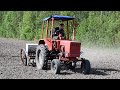 T-25 &amp; Old Finland Hankkija Sowing Machine (1080p)