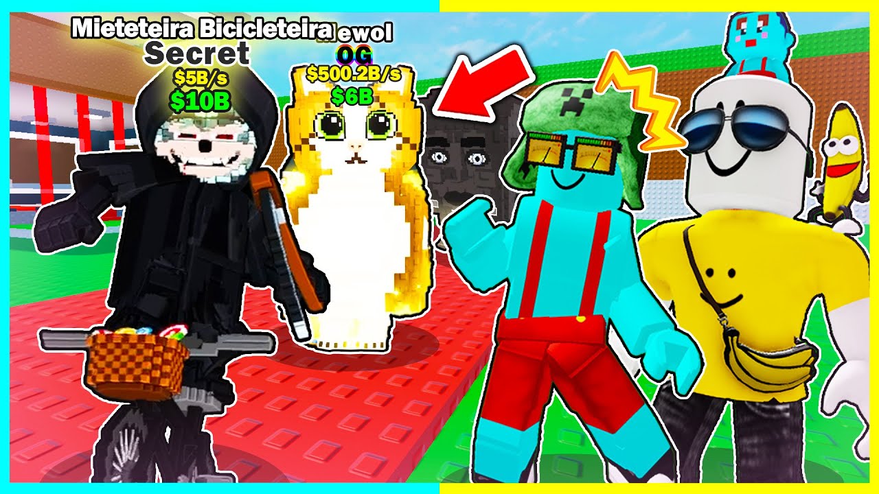 出現率0.6%!? 超レアキャラ『ミエテテイラ・ビシクレテラ』をゲットしました✨【ロブロックス / ROBLOX】