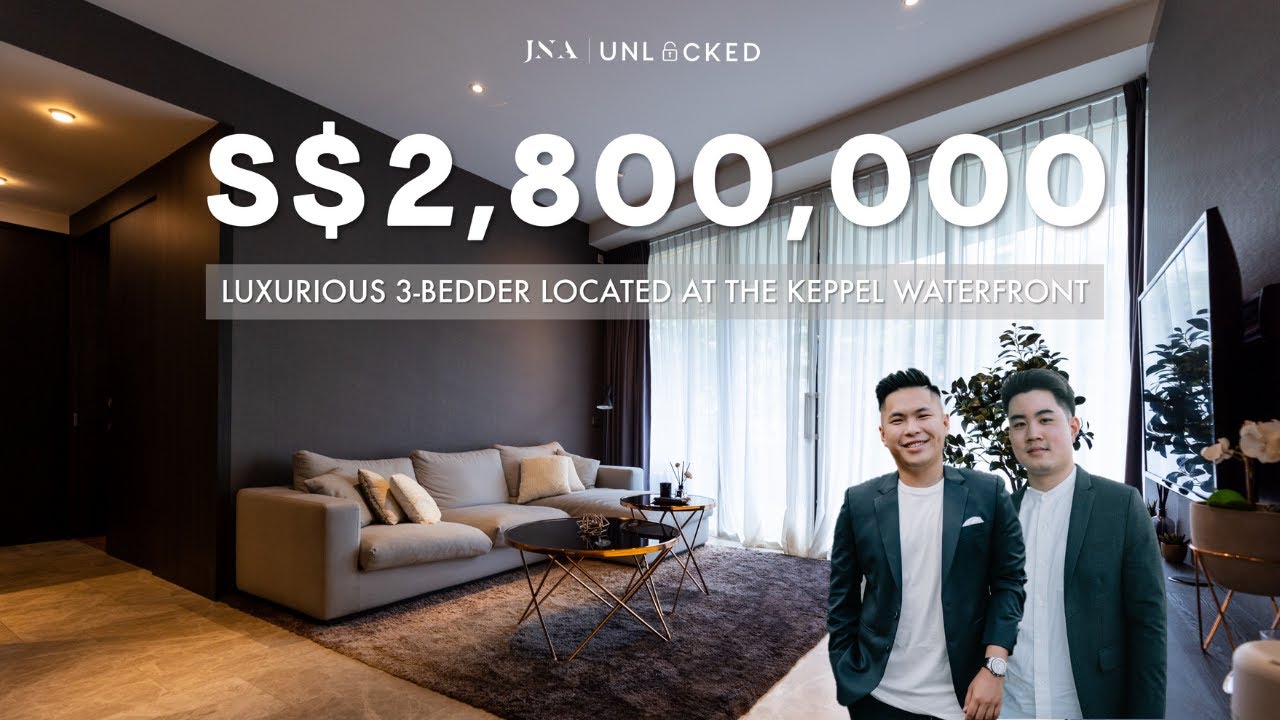 Inside a super modern unit along the Keppel waterfront!| Corals at Keppel Bay | JNA Unlocked 104