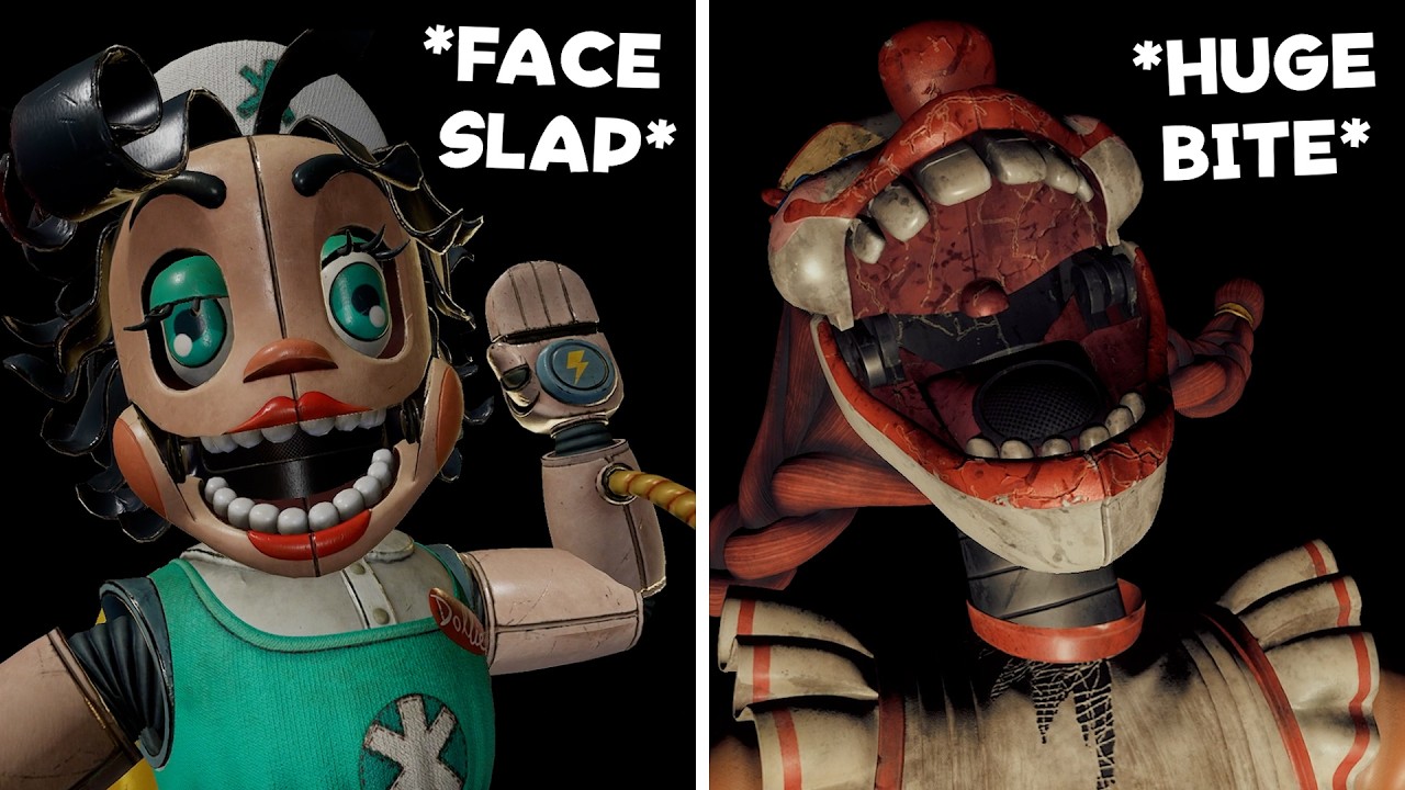 All FNAF: Secret of the Mimic Jumpscares in SLOW MOTION