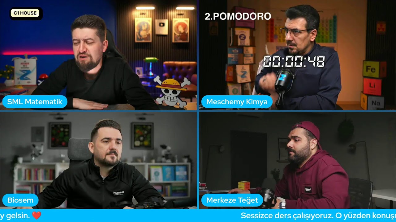 YKS 123 DAHA VAR. Beraber Ders Çalışıyoruz. Pomodoro ❤️ | ZEDUVA SINIFI Sanal Kütüphane