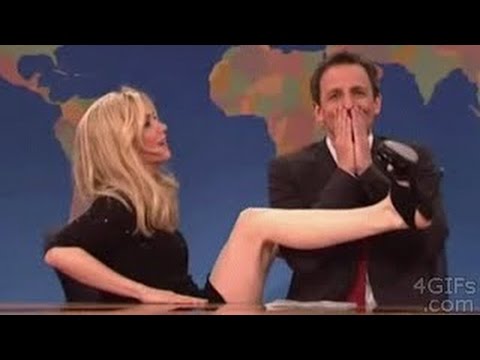 Funniest Laughing News Bloopers - Sexy News Anchors Can't Stop Laughing