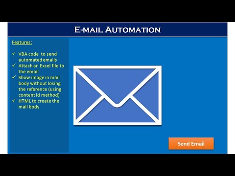 VBA To Send Email from Excel with File as Attachment and Image in Mail body -  Email Automation