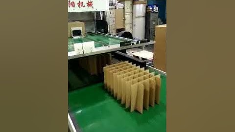 Automatic Cardboard Partition Assembler Machine