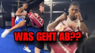 OMG Anthony Joshua WECHSEL zum MMA Das erste mal Kicken