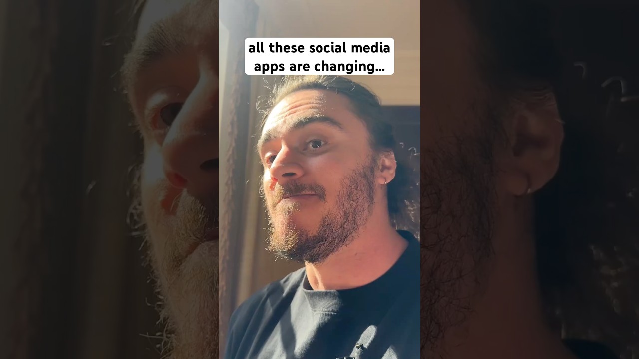all these apps are changing… #shorts #comedy #funny