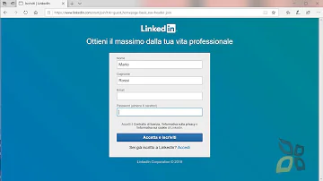 Come entrare nel proprio profilo LinkedIn?