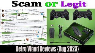 Retro Wand Reviews ( Aug 2023) Check The Legitimacy Of The Site? Watch Video | Scam Advisor Report