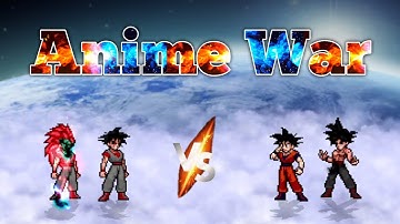 Evil Goku TP & Evil Goku SSJ3 VS Goku DBS V3.5 (all form) & Goku 1000 yr old in Jump Force Mugen