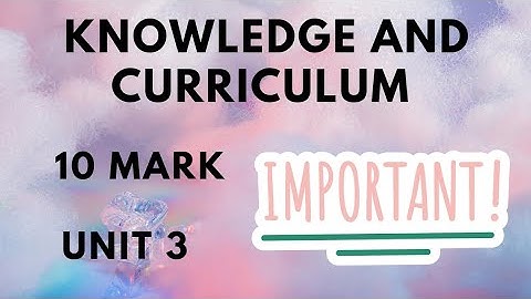 KNOWLEDGE AND CURRICULUM | IMPORTANT QUESTIONS| UNIT3|10 MARKS| 4TH SEMESTER| B.ED EXAM 2023| TAMIL|
