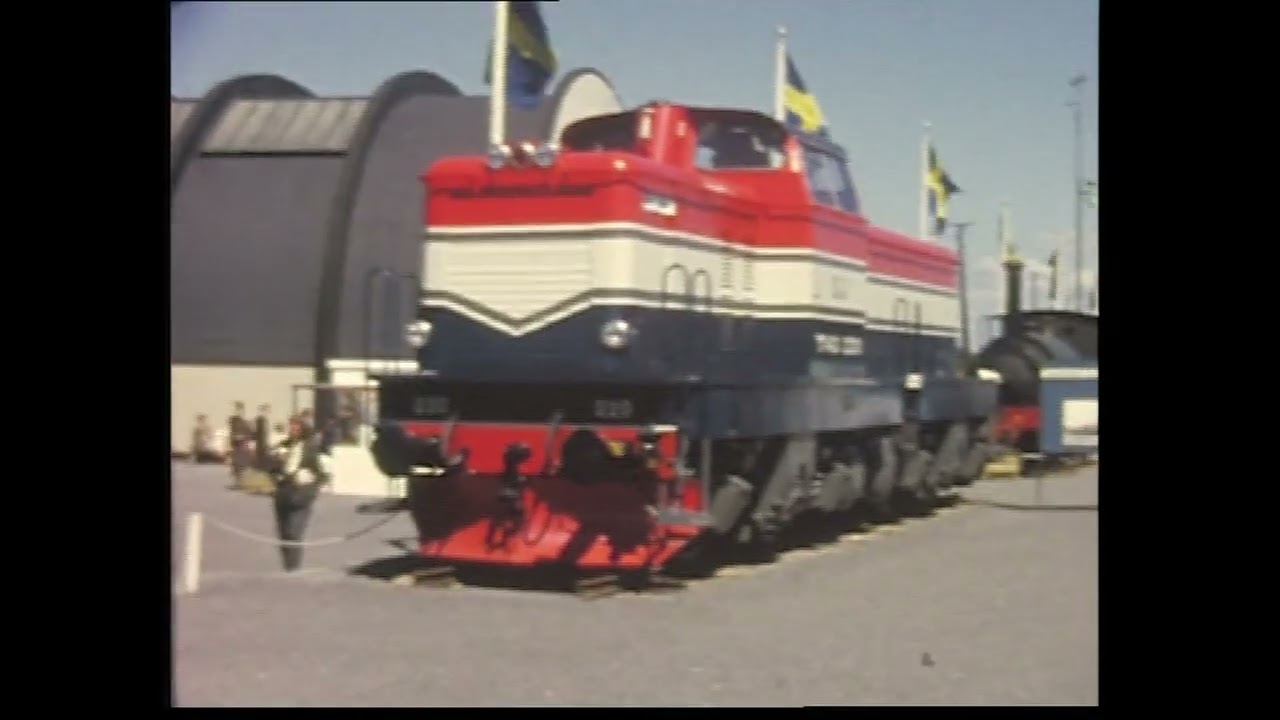 Super-8 Archive #15: TÅG 62 i Göteborg 1962, Västra Stambanan 100 år