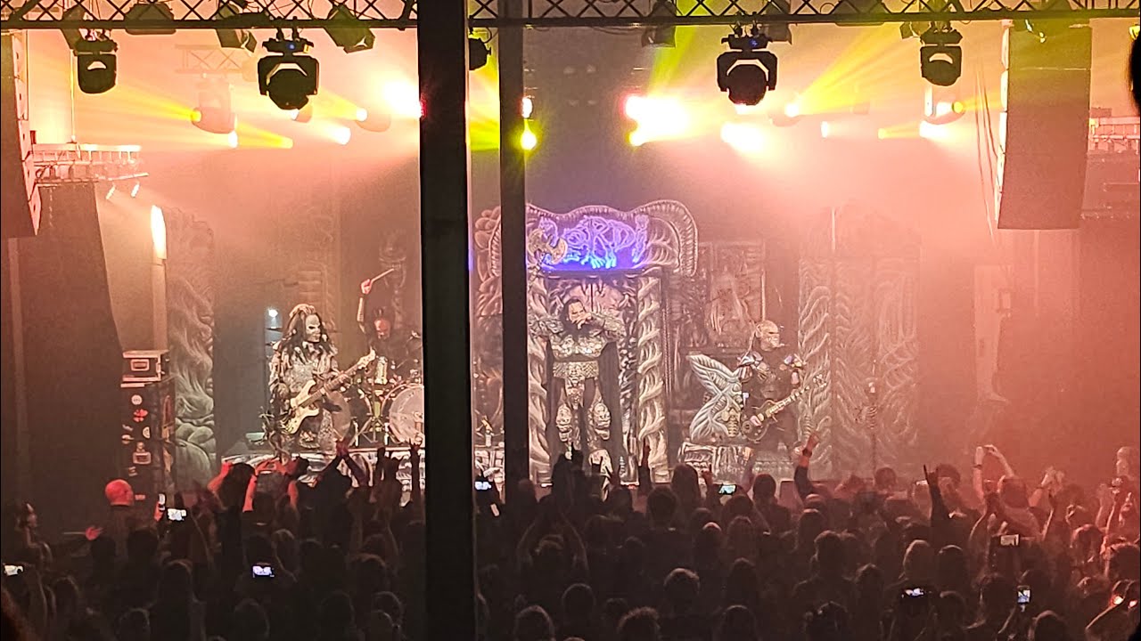Lordi - Beast of Both Worlds live Tampere Tavara-asema Finland 21.3.2025