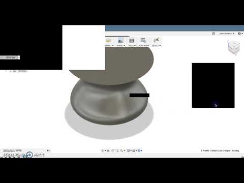 Fusion 360: How to use Revolve