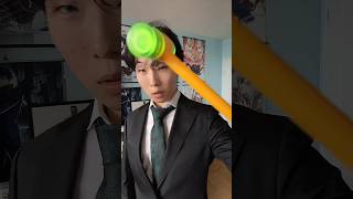 I tried to cosplay Higuruma from JJK 😳🔨