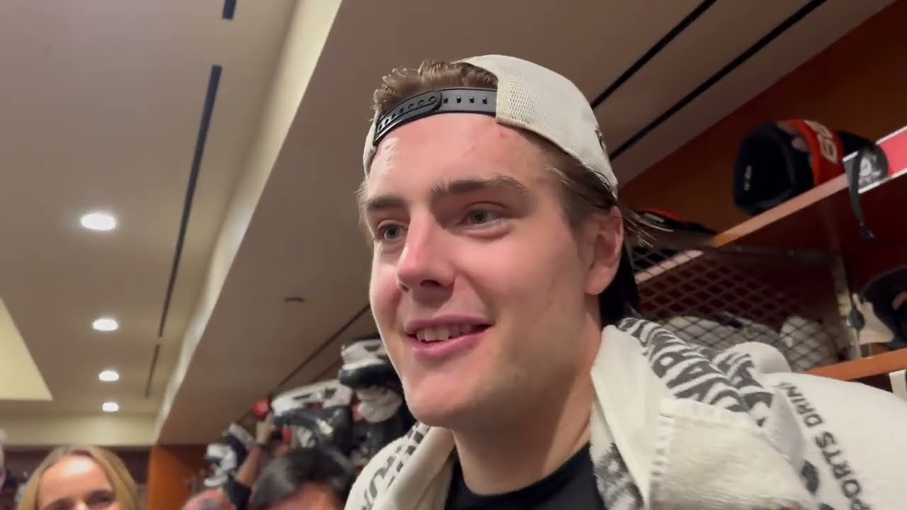 Лео Карлссон | Послематчевая пресс-конференция «Анахайм Дакс» против EDM | 25 февраля 2026 г.