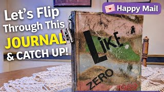 Let’s Flip Through This Junk Journal & Catch Up! | #FlipThroughFriday