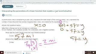 Algebra 1-Creating Linear Models/Equations Profile