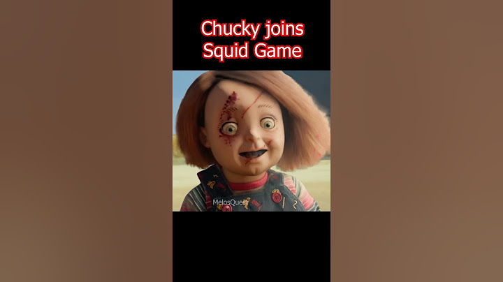 Chucky Joins Squid Game
