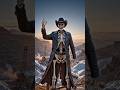 How A Skeleton Cowboy Became Rich In The Silver Rush 💀⛏️ #CowboyStory #CinematicShorts # #bones
