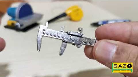 Mini Portable Vernier Caliper 0-4cm  Keychain Measuring Gauging Tools Key Ring Style Model Ruler