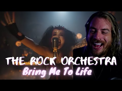 The Rock Orchestra - Bring Me To Life (Evanescence) ft. Erin Fox | Reaction