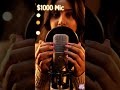 ASMR $1 Mic vs $1000 Mic 🎤💸🎧 #nails #nailart #relaxing