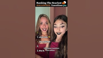 Ranking THE BEST halloween transitions part 2 🎃👻