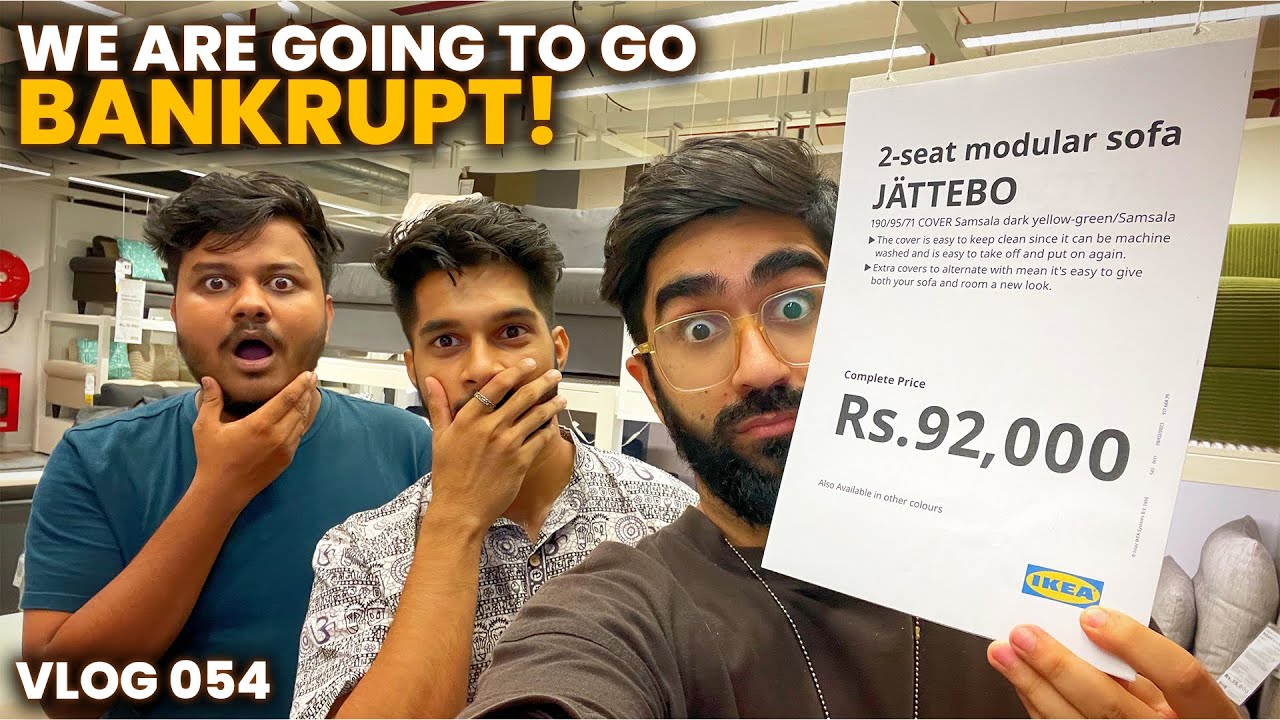 BUYING EXPENSIVE FURNITURE FOR OUR NEW HOUSE 😭🤯