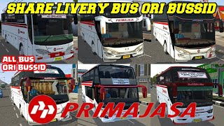 Share Livery BUSSID  Primajasa JBHD, SHD TRONTON, SHD, ARJUNA XHD, BIMASENA SDD, SRIKANDI SHD screenshot 3