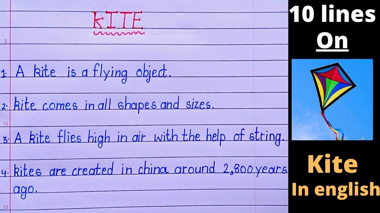 kite festival essay 10 lines