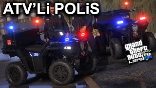 YENİ ATV İLE SAHİLDE DEVRİYE !!   POLİS MODU ASAYİŞ  GTA 5 LSPDFR