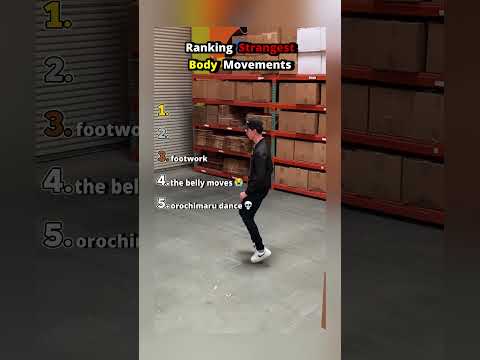 Ranking Strangest Body Movements