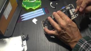 iPhone６Plus のバッテリ交換作業