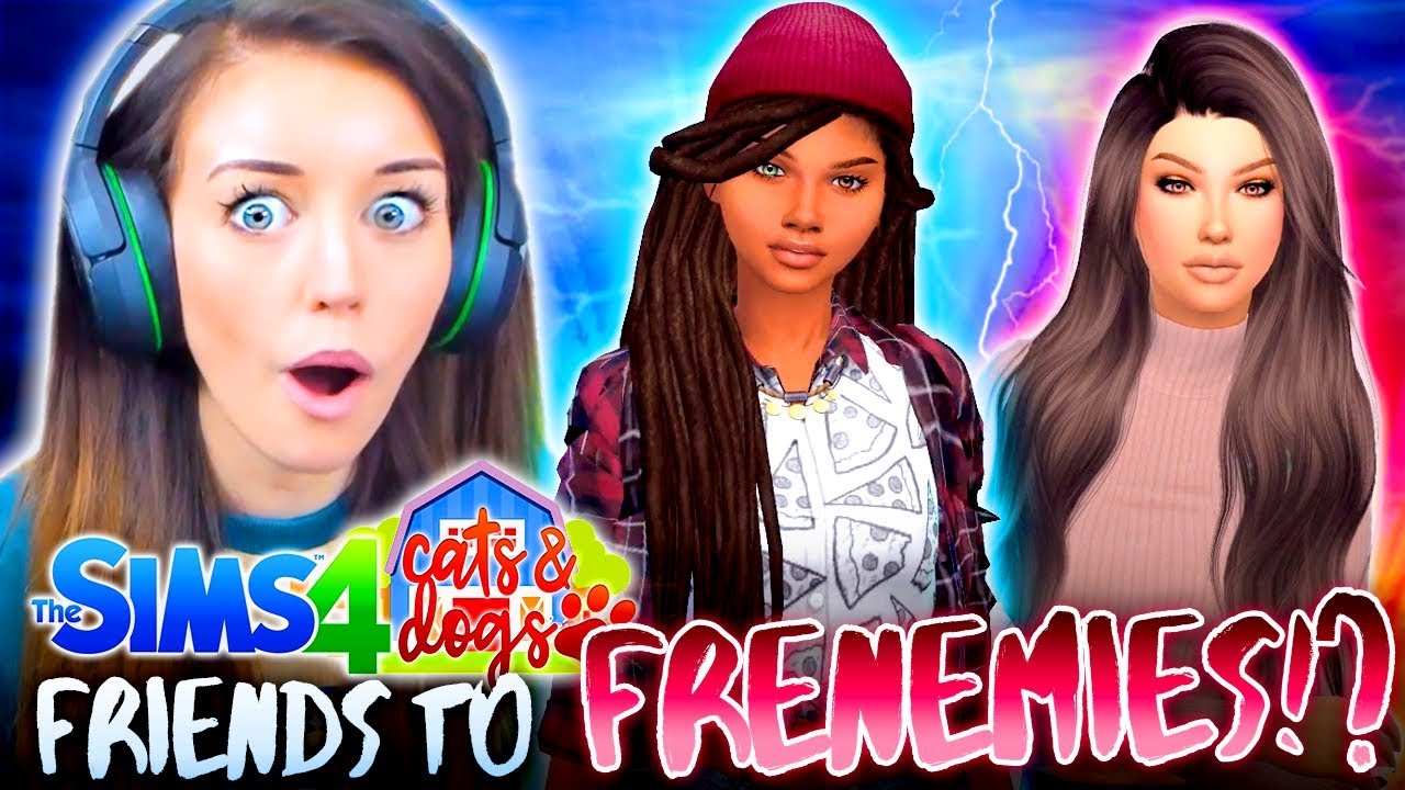 😡FRIENDOS TURN INTO FRIENEMIES!?😡 (The Sims 4 CATS & DOGS #21 🏖) - YouTube