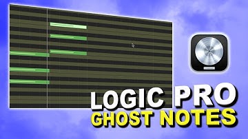 How to See Ghost Notes in Logic Pro
