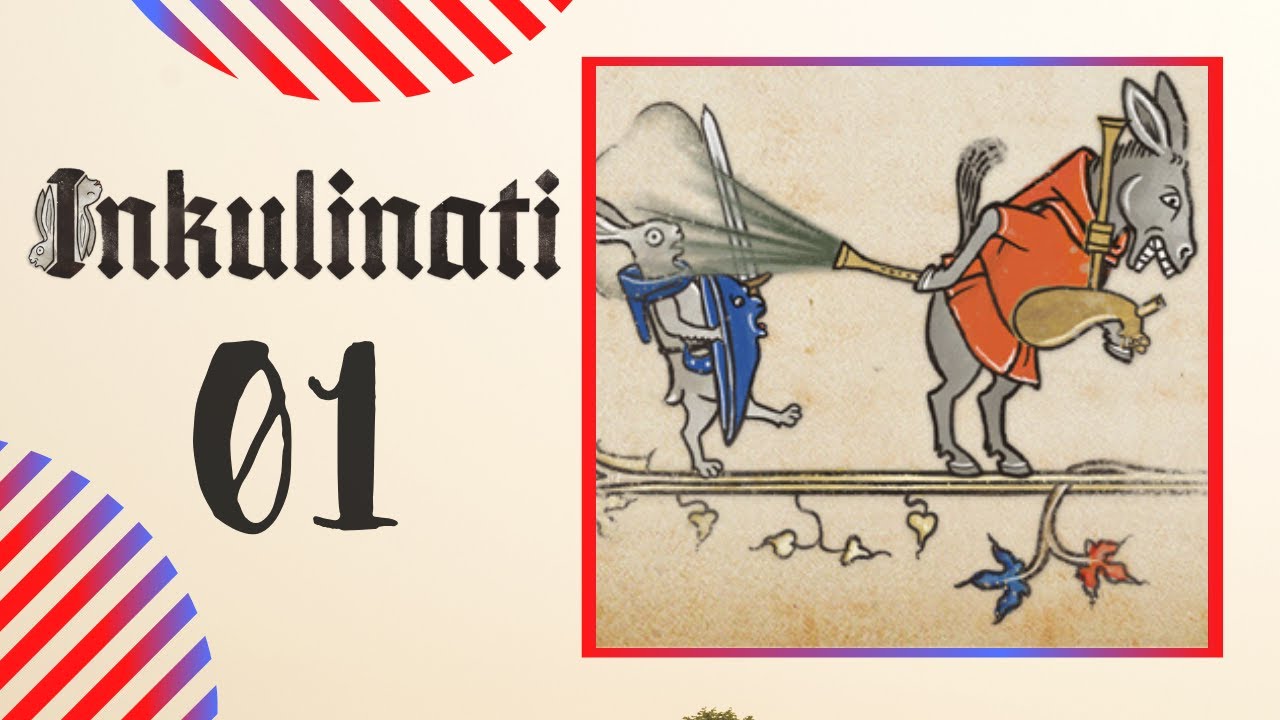 #1 | MONTY PYTHON MEDIEVAL STRATEGY | Let's Play INKULINATI Gameplay PC